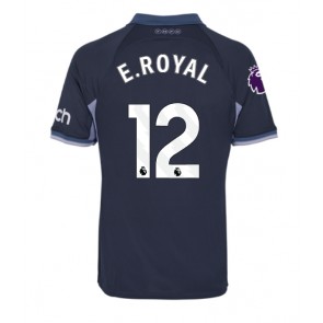 Tottenham Hotspur Emerson Royal #12 Venkovní Dres 2023-24 Krátkým Rukávem