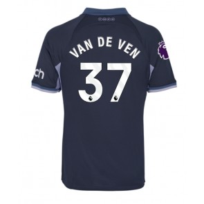 Tottenham Hotspur Micky van de Ven #37 Venkovní Dres 2023-24 Krátkým Rukávem