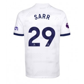 Tottenham Hotspur Pape Matar Sarr #29 Domácí Dres 2023-24 Krátkým Rukávem