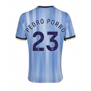 Tottenham Hotspur Pedro Porro #23 Venkovní Dres 2024-25 Krátkým Rukávem