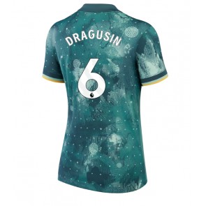 Tottenham Hotspur Radu Dragusin #6 Alternativní Dres pro Dámy 2024-25 Krátkým Rukávem