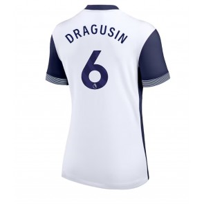 Tottenham Hotspur Radu Dragusin #6 Domácí Dres pro Dámy 2024-25 Krátkým Rukávem