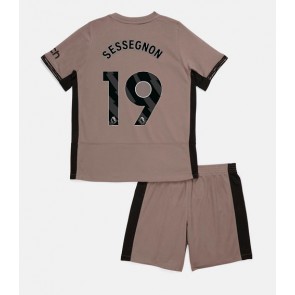 Tottenham Hotspur Ryan Sessegnon #19 Alternativní dres komplet pro Děti 2023-24 Krátkým Rukávem (+ Krátké kalhoty)