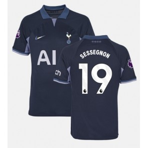 Tottenham Hotspur Ryan Sessegnon #19 Venkovní Dres 2023-24 Krátkým Rukávem