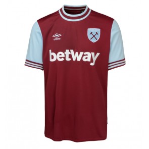 West Ham United Domácí Dres 2024-25 Krátkým Rukávem