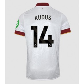 West Ham United Mohammed Kudus #14 Alternativní Dres 2024-25 Krátkým Rukávem