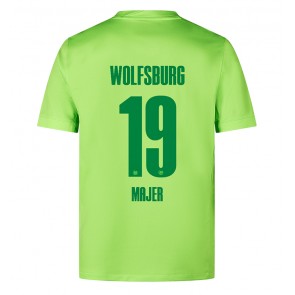 Wolfsburg Lovro Majer #19 Domácí Dres 2024-25 Krátkým Rukávem