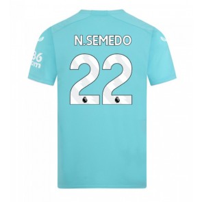 Wolves Nelson Semedo #22 Alternativní Dres 2023-24 Krátkým Rukávem