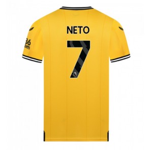 Wolves Pedro Neto #7 Domácí Dres 2023-24 Krátkým Rukávem