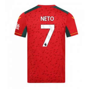 Wolves Pedro Neto #7 Venkovní Dres 2023-24 Krátkým Rukávem