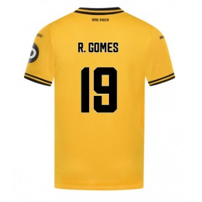 Wolves Rodrigo Gomes #19 Domácí Dres 2024-25 Krátkým Rukávem