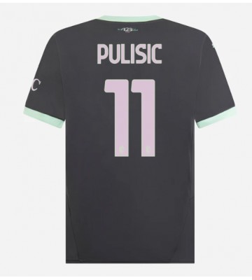 AC Milan Christian Pulisic #11 Alternativní Dres 2024-25 Krátkým Rukávem