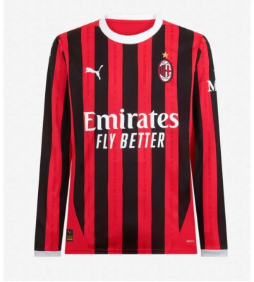 AC Milan Domácí Dres 2024-25 Dlouhým Rukávem