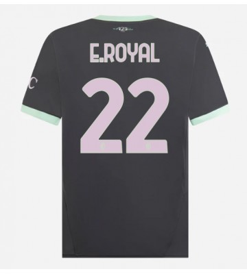 AC Milan Emerson Royal #22 Alternativní Dres 2024-25 Krátkým Rukávem