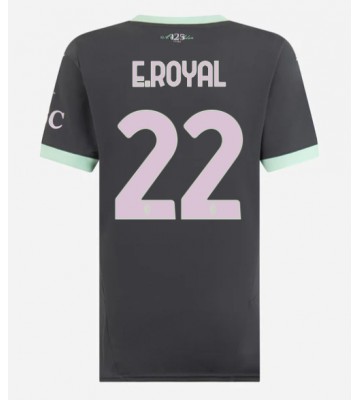 AC Milan Emerson Royal #22 Alternativní Dres pro Dámy 2024-25 Krátkým Rukávem