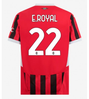 AC Milan Emerson Royal #22 Domácí Dres 2024-25 Krátkým Rukávem