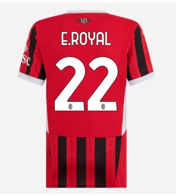 AC Milan Emerson Royal #22 Domácí Dres pro Dámy 2024-25 Krátkým Rukávem