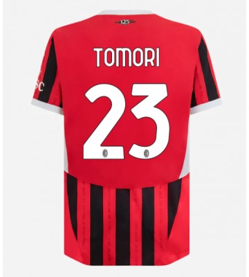 AC Milan Fikayo Tomori #23 Domácí Dres 2024-25 Krátkým Rukávem