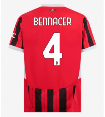 AC Milan Ismael Bennacer #4 Domácí Dres 2024-25 Krátkým Rukávem