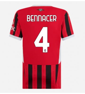 AC Milan Ismael Bennacer #4 Domácí Dres pro Dámy 2024-25 Krátkým Rukávem