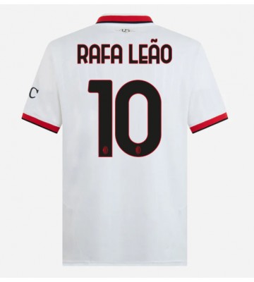 AC Milan Rafael Leao #10 Venkovní Dres 2024-25 Krátkým Rukávem