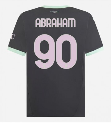 AC Milan Tammy Abraham #90 Alternativní Dres 2024-25 Krátkým Rukávem