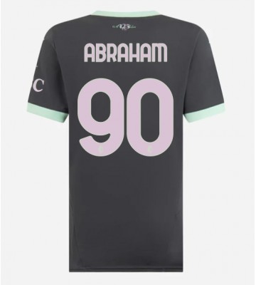 AC Milan Tammy Abraham #90 Alternativní Dres pro Dámy 2024-25 Krátkým Rukávem