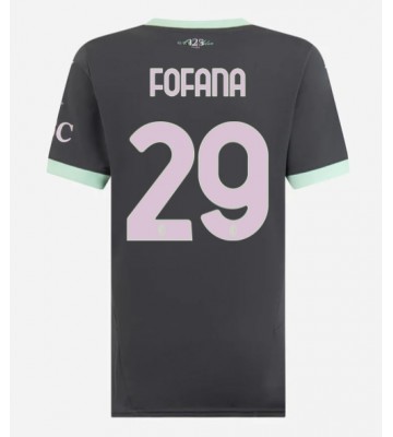 AC Milan Youssouf Fofana #29 Alternativní Dres pro Dámy 2024-25 Krátkým Rukávem