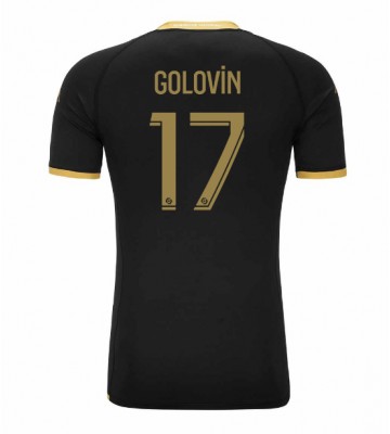 AS Monaco Aleksandr Golovin #17 Venkovní Dres 2023-24 Krátkým Rukávem