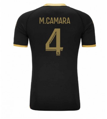 AS Monaco Mohamed Camara #4 Venkovní Dres 2023-24 Krátkým Rukávem