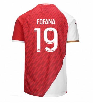 AS Monaco Youssouf Fofana #19 Domácí Dres 2023-24 Krátkým Rukávem