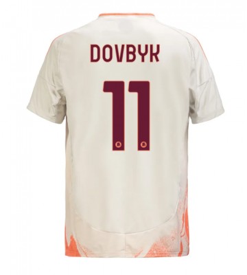 AS Roma Artem Dovbyk #11 Venkovní Dres 2024-25 Krátkým Rukávem