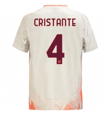 AS Roma Bryan Cristante #4 Venkovní Dres 2024-25 Krátkým Rukávem