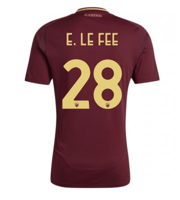 AS Roma Enzo Le Fee #28 Domácí Dres 2024-25 Krátkým Rukávem