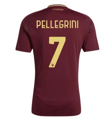 AS Roma Lorenzo Pellegrini #7 Domácí Dres 2024-25 Krátkým Rukávem