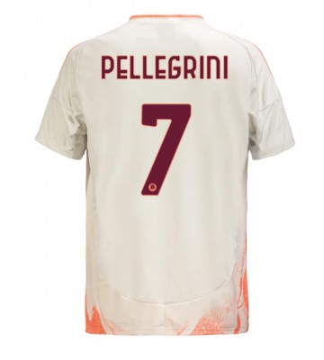 AS Roma Lorenzo Pellegrini #7 Venkovní Dres 2024-25 Krátkým Rukávem