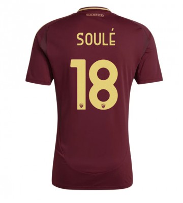 AS Roma Matias Soule #18 Domácí Dres 2024-25 Krátkým Rukávem