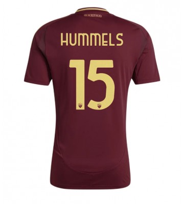 AS Roma Mats Hummels #15 Domácí Dres 2024-25 Krátkým Rukávem