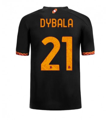 AS Roma Paulo Dybala #21 Alternativní Dres 2023-24 Krátkým Rukávem