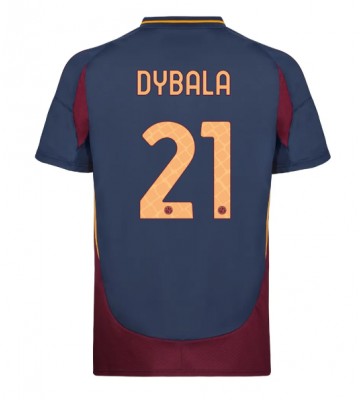 AS Roma Paulo Dybala #21 Alternativní Dres 2024-25 Krátkým Rukávem