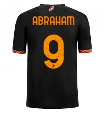 AS Roma Tammy Abraham #9 Alternativní Dres 2023-24 Krátkým Rukávem