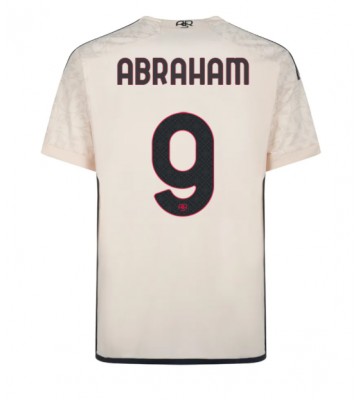 AS Roma Tammy Abraham #9 Venkovní Dres 2023-24 Krátkým Rukávem