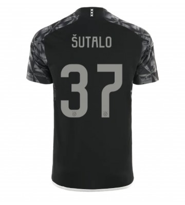 Ajax Josip Sutalo #37 Alternativní Dres 2023-24 Krátkým Rukávem