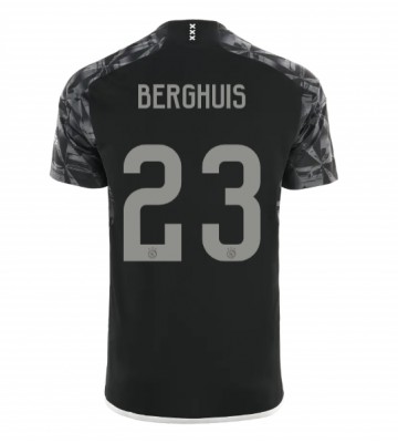 Ajax Steven Berghuis #23 Alternativní Dres 2023-24 Krátkým Rukávem