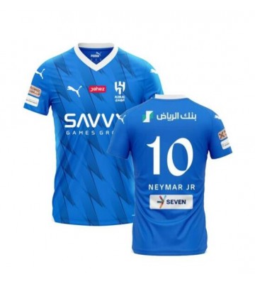 Al-Hilal Neymar Jr #10 Domácí Dres 2023-24 Krátkým Rukávem