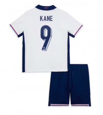 Anglie Harry Kane #9 Domácí dres komplet pro Děti ME 2024 Krátkým Rukávem (+ Krátké kalhoty)