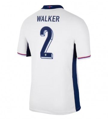 Anglie Kyle Walker #2 Domácí Dres ME 2024 Krátkým Rukávem