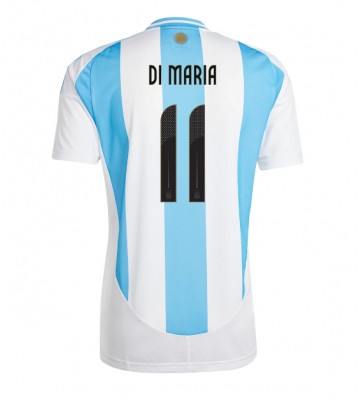 Argentina Angel Di Maria #11 Domácí Dres Copa America 2024 Krátkým Rukávem