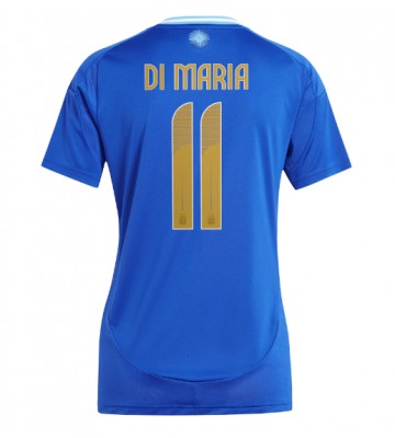 Argentina Angel Di Maria #11 Venkovní Dres pro Dámy Copa America 2024 Krátkým Rukávem