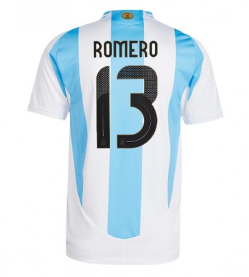 Argentina Cristian Romero #13 Domácí Dres Copa America 2024 Krátkým Rukávem